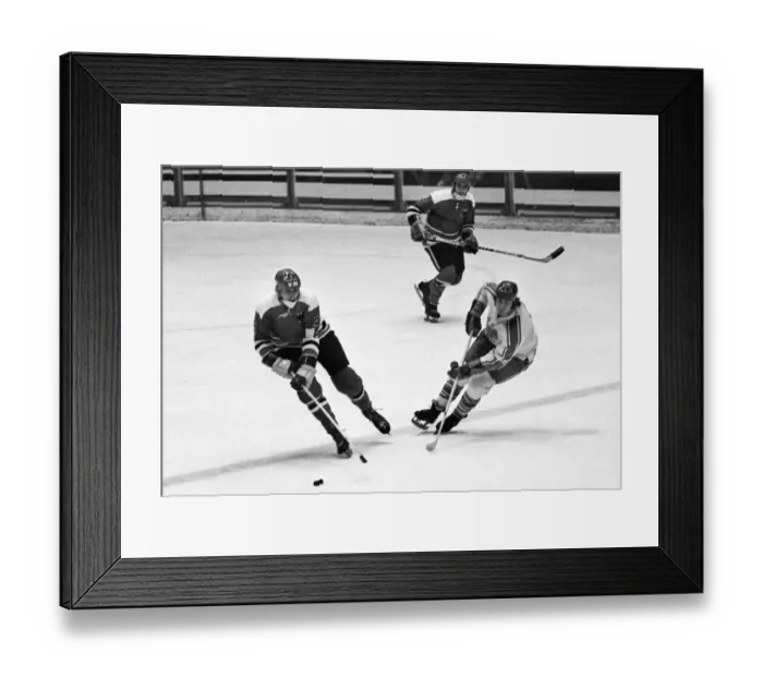 Framed Print : Sapporo Olympics - Ice Hockey