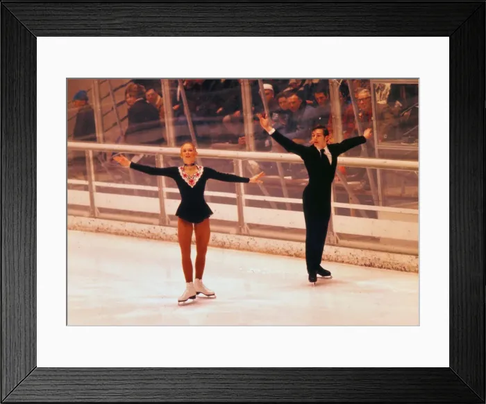 Framed Print : Sapporo Olympics - Figure Skating Framed Print : Sapporo Olympics - Figure Skating