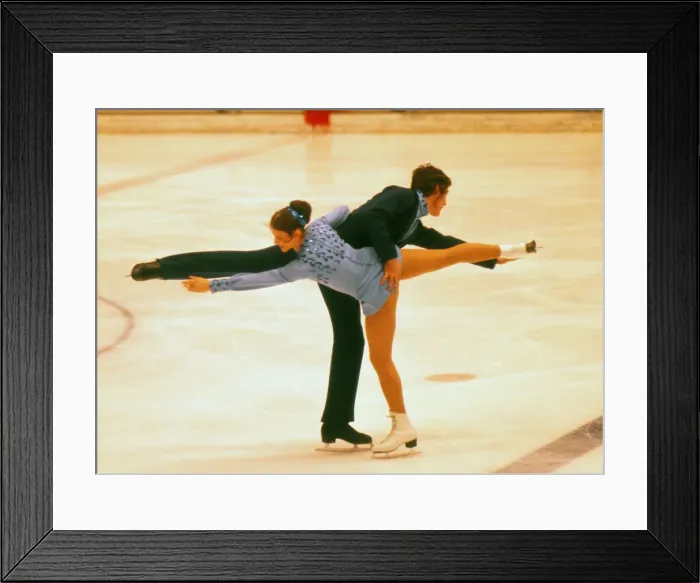 Framed Print : Sapporo Olympics - Figure Skating Framed Print : Sapporo Olympics - Figure Skating