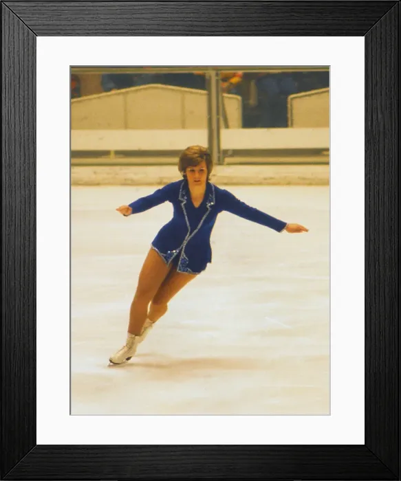 Framed Print : Sapporo Olympics - Figure Skating Framed Print : Sapporo Olympics - Figure Skating