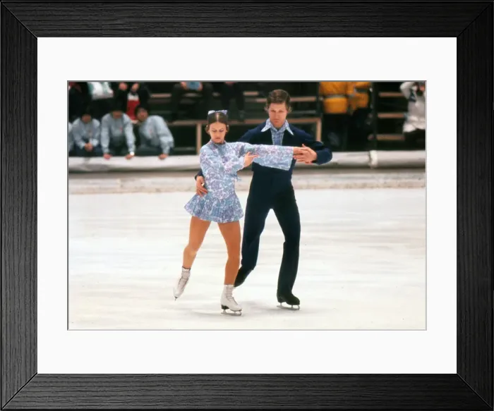Framed Print : Sapporo Olympics - Figure Skating