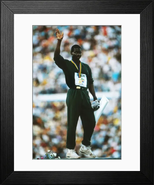 Framed Print : Rome World Championships - Mens 100m Framed Print : Rome World Championships - Mens 100m