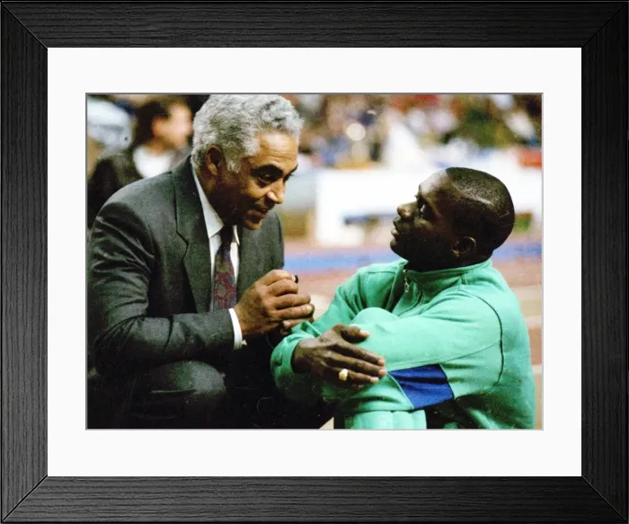 Framed Print : Hamilton Indoor Games - Ben Johnson Comeback Framed Print : Hamilton Indoor Games - Ben Johnson Comeback
