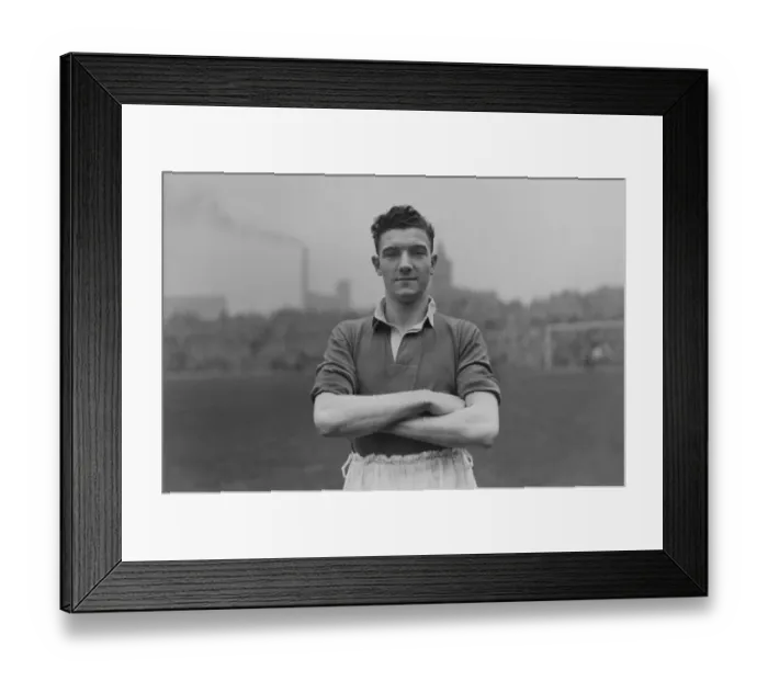 Framed Print : Bill Foulkes - Manchester United Framed Print : Bill Foulkes - Manchester United