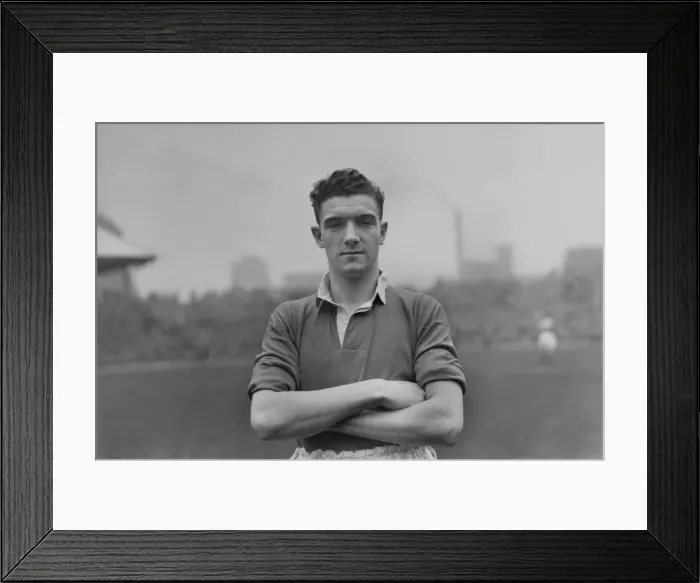 Framed Print : Bill Foulkes - Manchester United Framed Print : Bill Foulkes - Manchester United