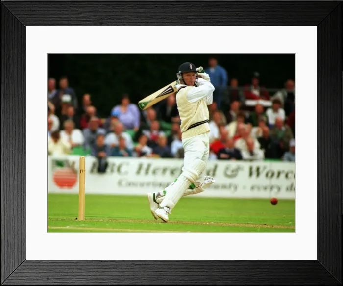 Framed Print : B&H SF: Lancs bt Worcs 2wkts Framed Print : B&H SF: Lancs bt Worcs 2wkts