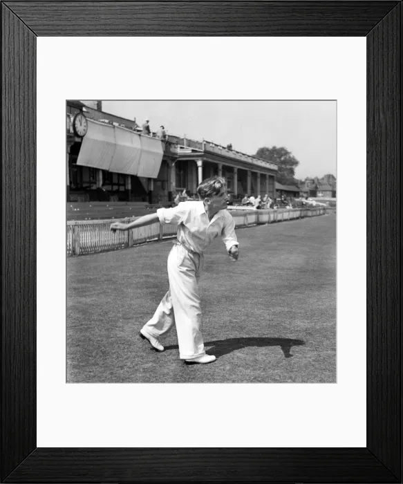Framed Print : Bob Berry - Lancashire C. C. C Framed Print : Bob Berry - Lancashire C. C. C