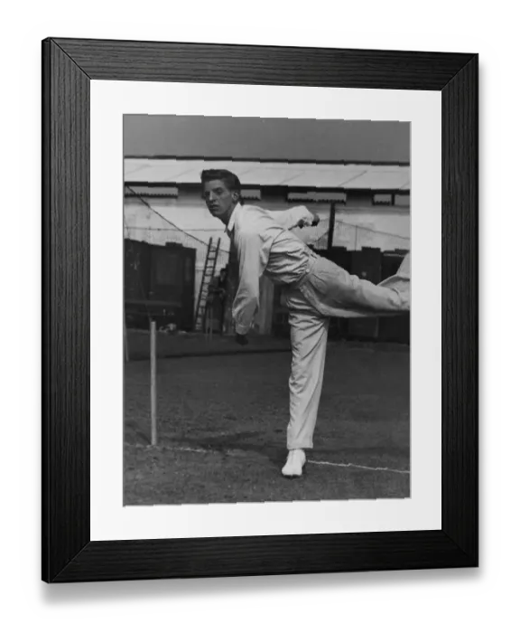 Framed Print : Malcolm Hilton - Lancashire C. C. C Framed Print : Malcolm Hilton - Lancashire C. C. C