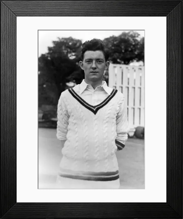 Framed Print : Noddy Pullar - Lancashire C. C. C Framed Print : Noddy Pullar - Lancashire C. C. C
