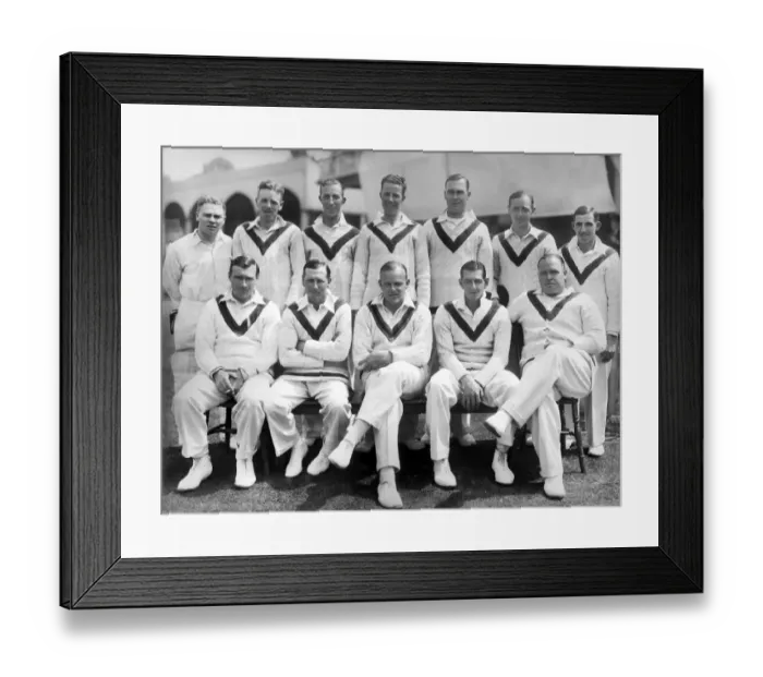 Framed Print : Lancashire C. C. C. - 1931 Framed Print : Lancashire C. C. C. - 1931