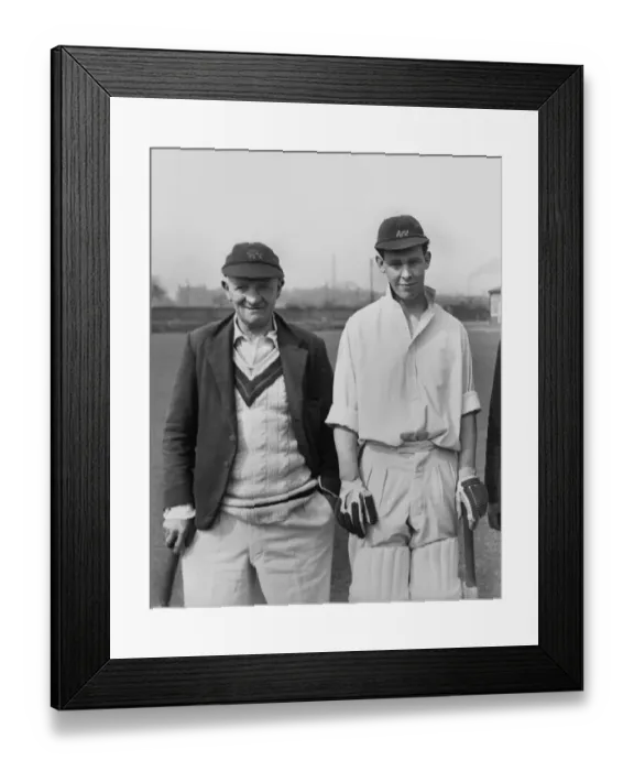 Framed Print : Harry Makepeace & Nigel Howard - Lancashire C. C. C Framed Print : Harry Makepeace & Nigel Howard - Lancashire C. C. C