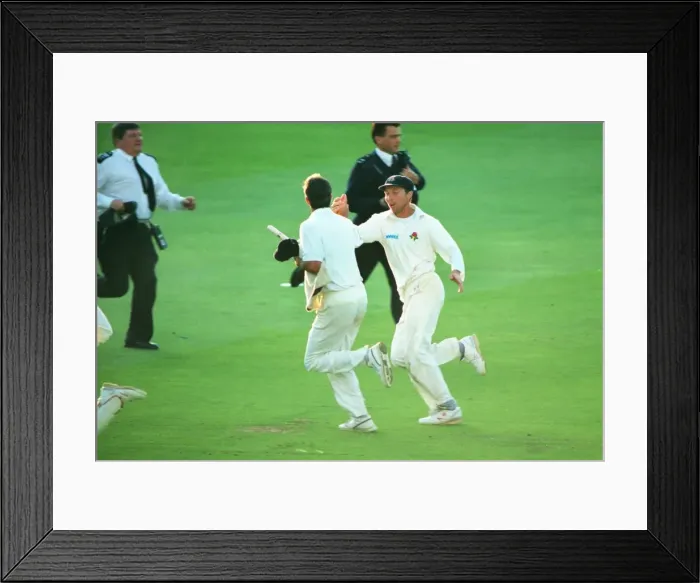 Framed Print : B&H Cup Final: Lancs bt Kent 35r Framed Print : B&H Cup Final: Lancs bt Kent 35r