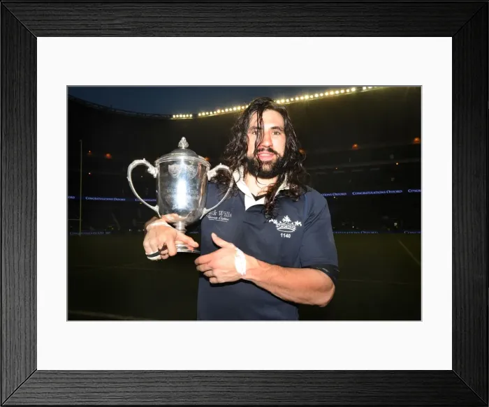 Framed Print : 2013 Varsity Match: Oxford 33 Cambridge 15 Framed Print : 2013 Varsity Match: Oxford 33 Cambridge 15