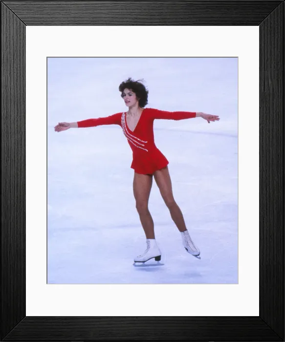 Framed Print : Katarina Witt - East Germany