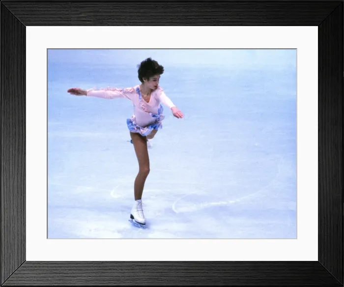 Framed Print : Katarina Witt - East Germany