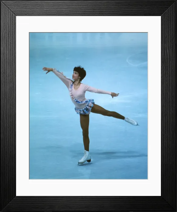 Framed Print : Katarina Witt - East Germany