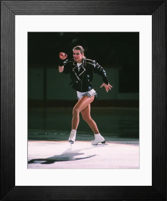Framed Print : Calgary Olympics - Figure Skating Framed Print : Calgary Olympics - Figure Skating
