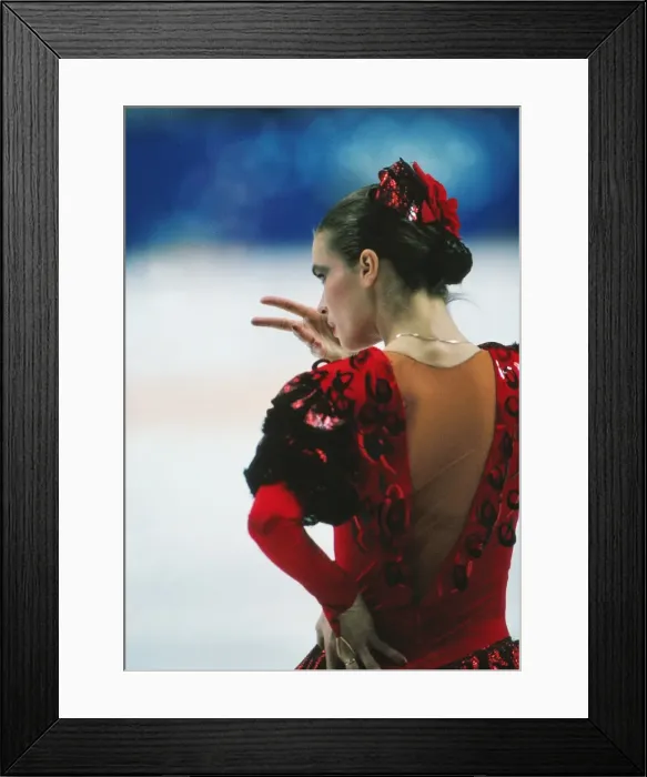Framed Print : Calgary Olympics - Figure Skating Framed Print : Calgary Olympics - Figure Skating