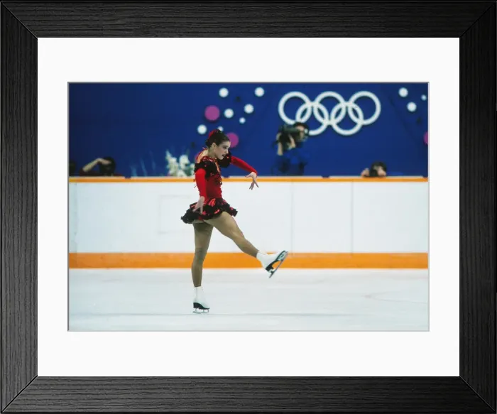 Framed Print : Calgary Olympics - Figure Skating