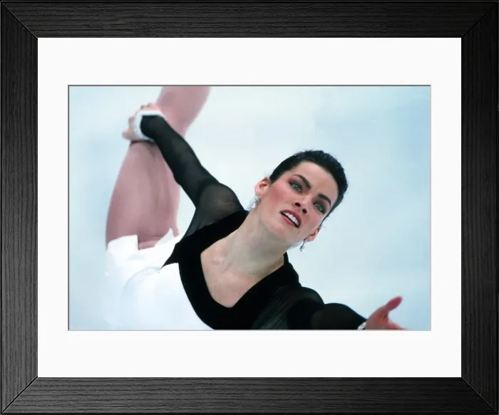 Framed Print : Lillehammer Olympics - Figure Skating Framed Print : Lillehammer Olympics - Figure Skating