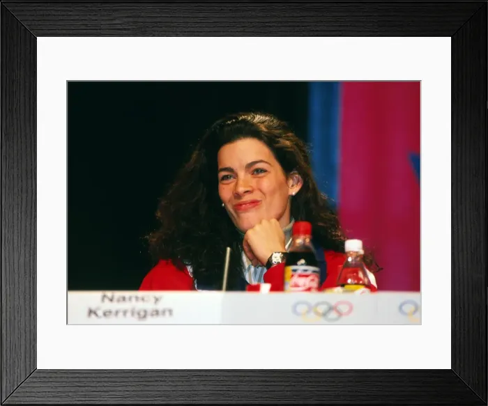 Framed Print : Lillehammer Olympics - Figure Skating Framed Print : Lillehammer Olympics - Figure Skating