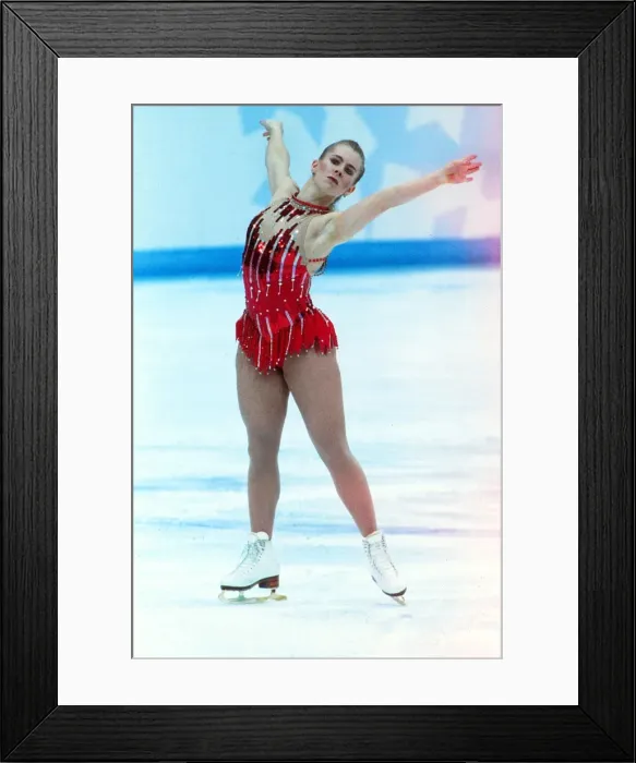 Framed Print : Lillehammer Olympics - Figure Skating Framed Print : Lillehammer Olympics - Figure Skating