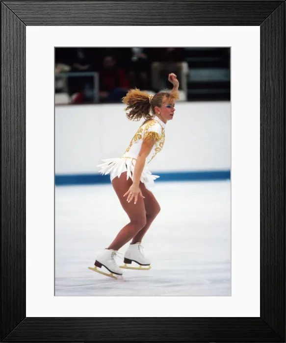 Framed Print : Albertville Olympics - Figure Skating Framed Print : Albertville Olympics - Figure Skating