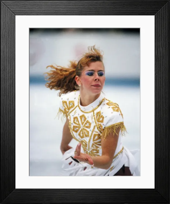 Framed Print : Albertville Olympics - Figure Skating