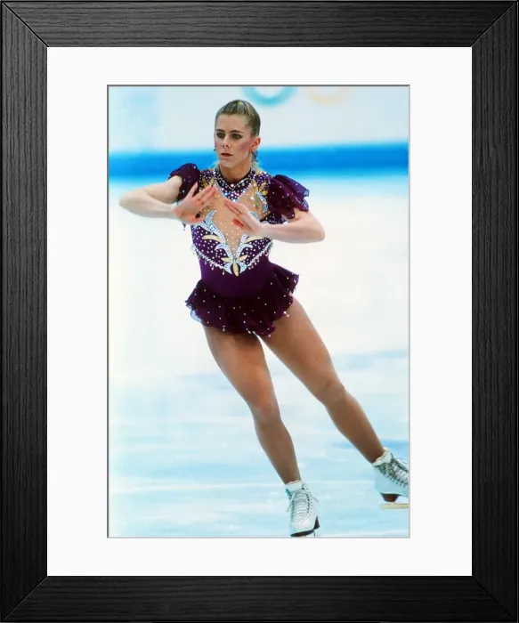 Framed Print : Lillehammer Olympics - Figure Skating Framed Print : Lillehammer Olympics - Figure Skating