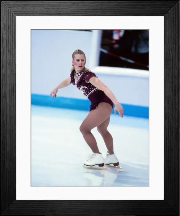 Framed Print : Lillehammer Olympics - Figure Skating Framed Print : Lillehammer Olympics - Figure Skating