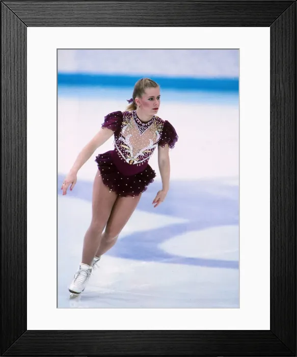 Framed Print : Lillehammer Olympics - Figure Skating Framed Print : Lillehammer Olympics - Figure Skating