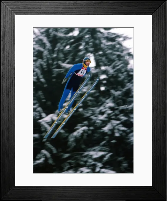 Framed Print : Innsbruck Olympics - Ski Jumping Framed Print : Innsbruck Olympics - Ski Jumping