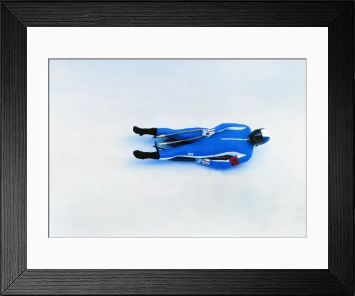 Framed Print : Innsbruck Olympics - Luge Framed Print : Innsbruck Olympics - Luge