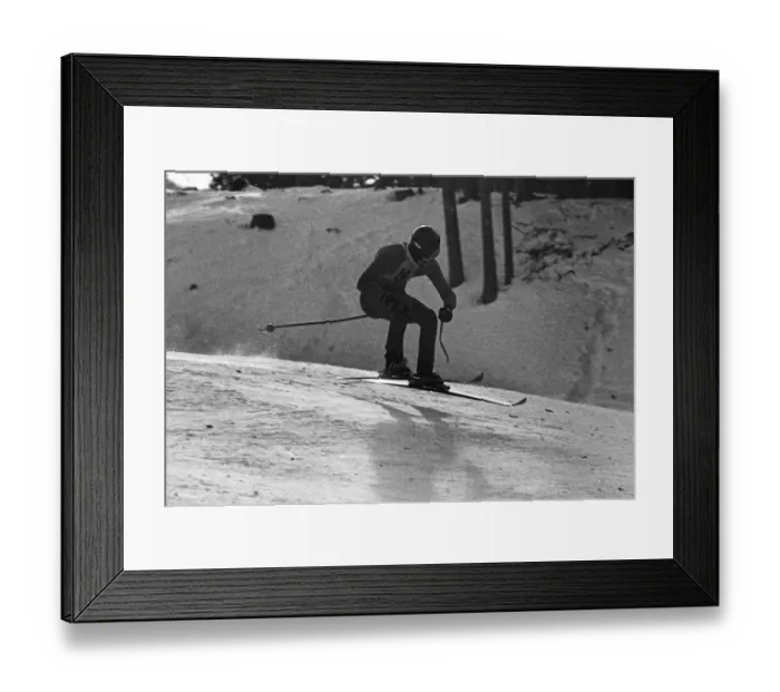 Framed Print : Innsbruck Olympics - Skiing Framed Print : Innsbruck Olympics - Skiing
