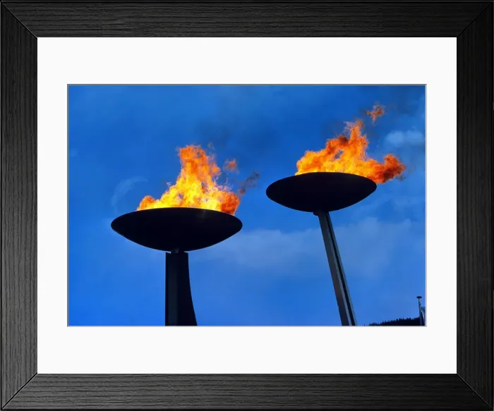 Framed Print : Innsbruck Olympics Framed Print : Innsbruck Olympics