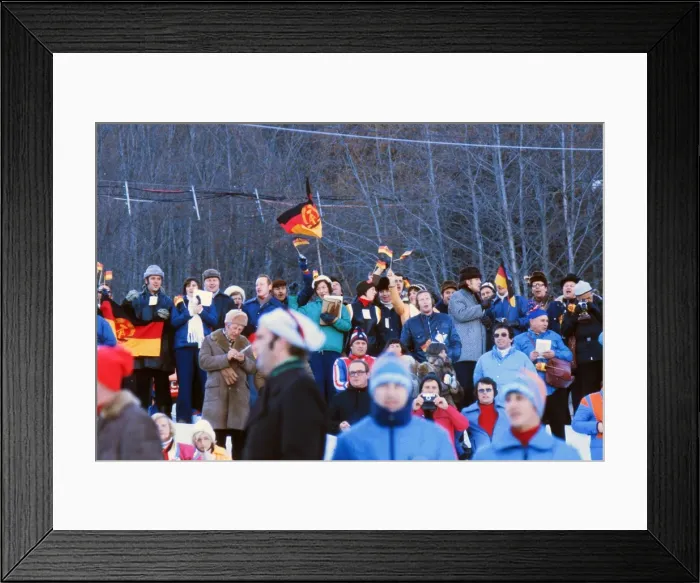 Framed Print : Innsbruck Olympics - Luge Framed Print : Innsbruck Olympics - Luge