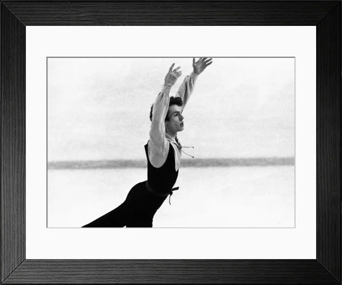 Framed Print : Innsbruck Olympics - Figure Skating Framed Print : Innsbruck Olympics - Figure Skating