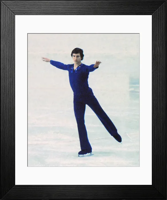 Framed Print : Innsbruck Olympics - Figure Skating Framed Print : Innsbruck Olympics - Figure Skating