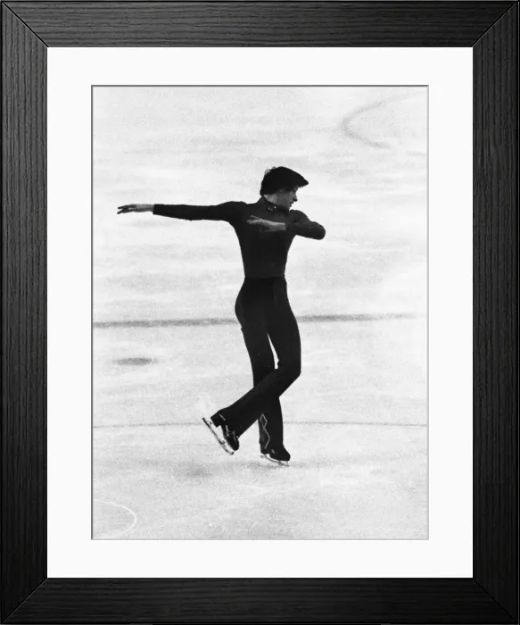 Framed Print : Innsbruck Olympics - Figure Skating Framed Print : Innsbruck Olympics - Figure Skating