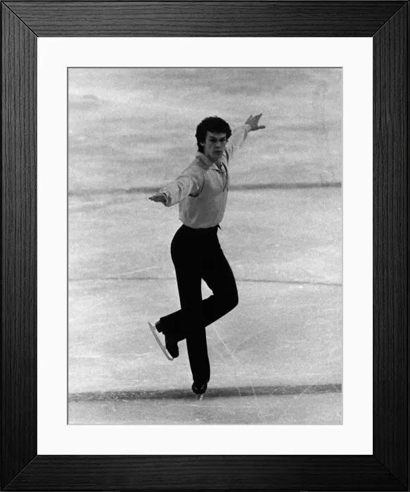 Framed Print : Innsbruck Olympics - Figure Skating Framed Print : Innsbruck Olympics - Figure Skating