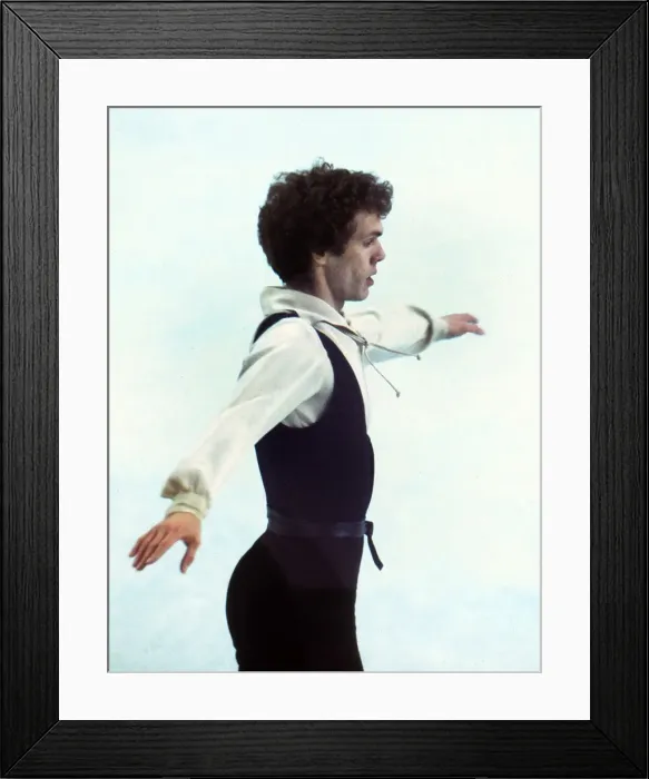 Framed Print : Innsbruck Olympics - Figure Skating Framed Print : Innsbruck Olympics - Figure Skating