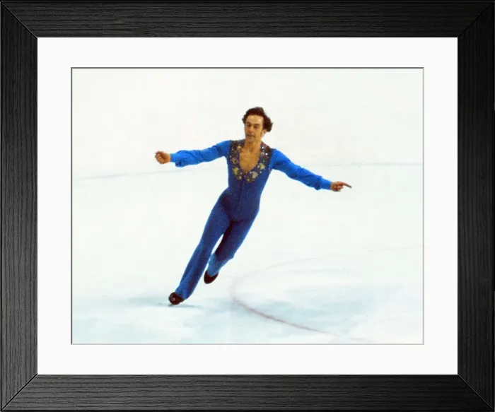 Framed Print : Innsbruck Olympics - Figure Skating Framed Print : Innsbruck Olympics - Figure Skating