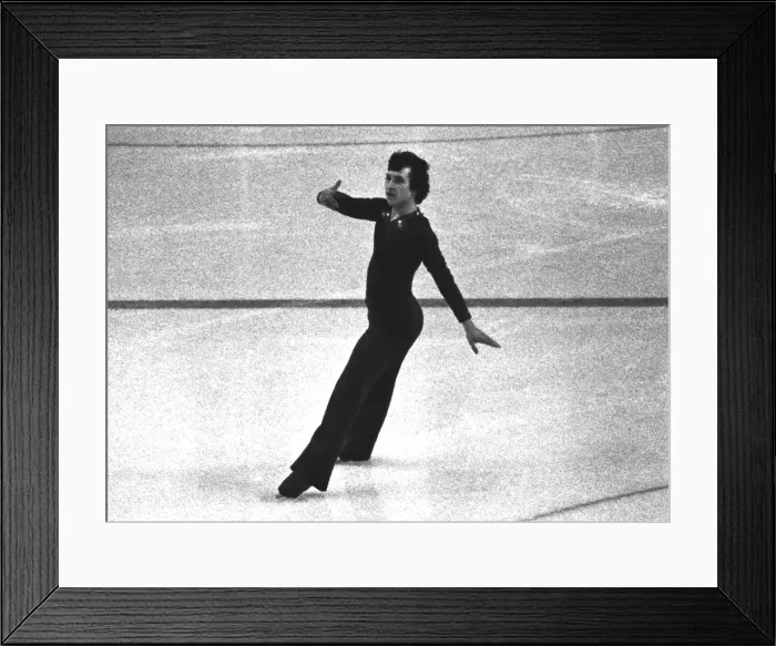 Framed Print : Innsbruck Olympics - Figure Skating