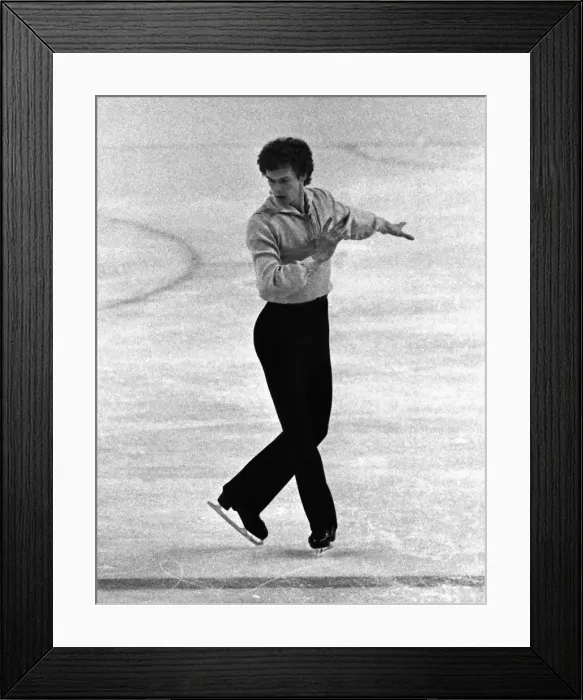 Framed Print : Innsbruck Olympics - Figure Skating Framed Print : Innsbruck Olympics - Figure Skating