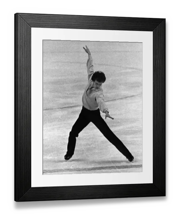 Framed Print : Innsbruck Olympics - Figure Skating Framed Print : Innsbruck Olympics - Figure Skating