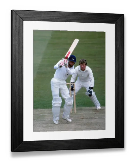 Framed Print : 83CWC: Eng lst NZ 2wkts Framed Print : 83CWC: Eng lst NZ 2wkts