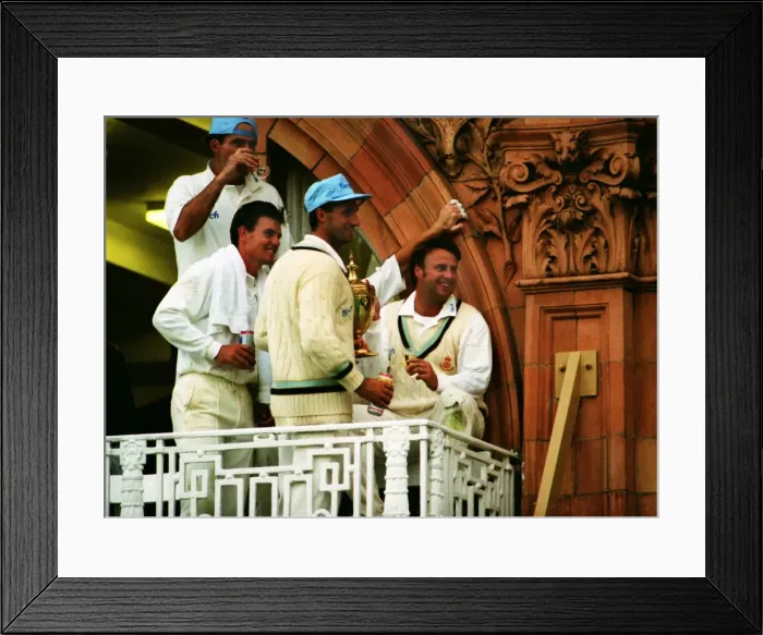 Framed Print : B&H Final: Derbys bt Lancs 6r Framed Print : B&H Final: Derbys bt Lancs 6r