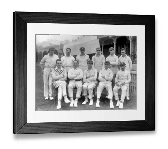 Framed Print : Warwickshire C. C. C. - 1923 Framed Print : Warwickshire C. C. C. - 1923