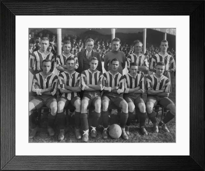 Framed Print : Worcester City - 1928 / 29 Framed Print : Worcester City - 1928 / 29