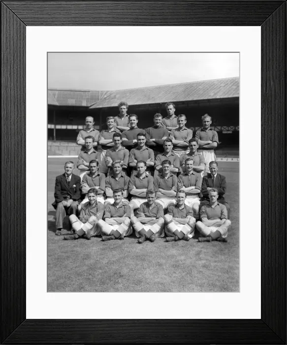 Framed Print : Everton - 1955  /  56